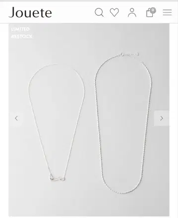 Jouete 실버 925 레이어드 목걸이