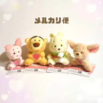 밀키 보아 곰돌이 푸 딸기 너무 좋아 마스코트 티거 루 피글렛