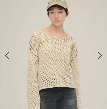 JEANASIS 3G loose knit pullover
