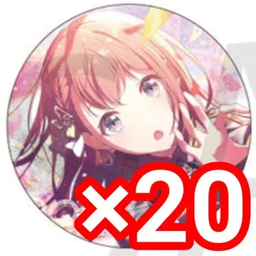 220점 하나사토 미노리 프로세카 글리터 캔뱃지 42C