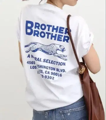 라빠르망 BROTHER BROTHER 숏 슬리브 T셔츠