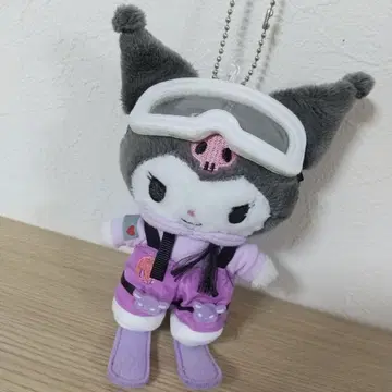 쿠로미 스키 봉제 인형 마스코트 키링