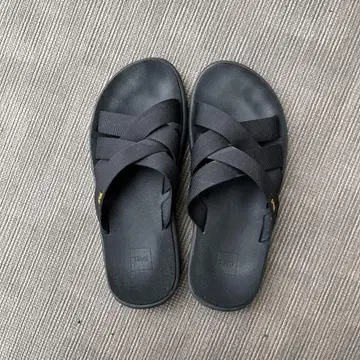 Teva 샌들 블랙 VOYA SLIDE 보야 슬라이드 28 블랙