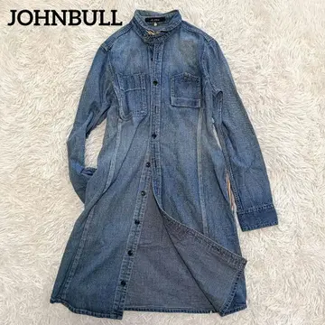 JOHNBULL 데님 원피스 셔츠 원피스 JOHNBULL