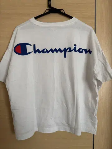 Champion 백 프린트 T셔츠