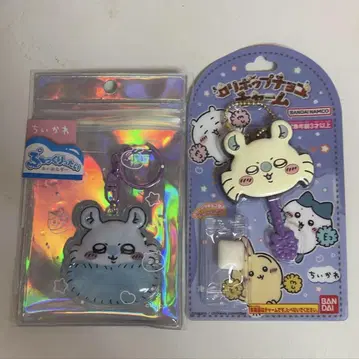 치이카와 모몽가 롤리팝 참 볼록 입체 키링