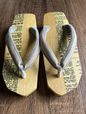 Vibram 고무 밴딩 일본 나막신 23cm