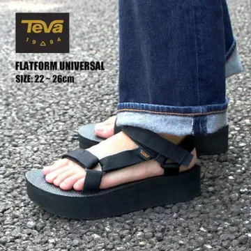 Teva 블랙 스포츠 샌들