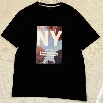 오타니 쇼헤이 착용 HUGO BOSS NY 프린트 T셔츠 XXL 사이즈