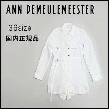 46272 앤드르메스테르 원피스 2way 화이트 셔츠