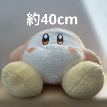 [새상품 택 포함] 별의 커비 양모 펠트풍 초BIG 봉제 인형 (와돌디)