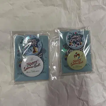 디즈니 리조트 미세스 그린 애플 캔뱃지 스티커 세트