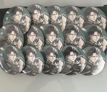 진격의 거인 WIT Studio 원화 빅 캔뱃지 리바이