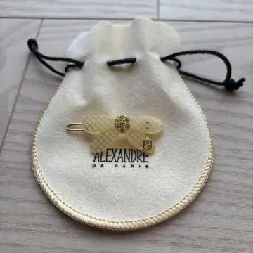 ALEXANDRE DE PARIS 헤어핀 아이보리
