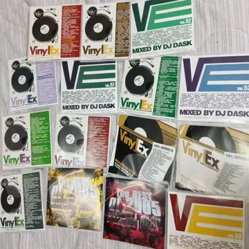 DJ Dask Mix CD 15장 세트 g-rap hiphop r&b
