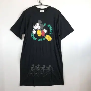 90년대 DIA CLUB 디즈니 공식 원피스 티셔츠 미키마우스