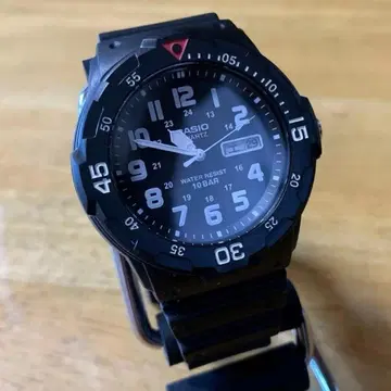 새상품 카시오 CASIO 다이버 룩 손목시계 MRW-200HJ-1B