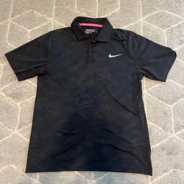 NIKE 골프 폴로셔츠 카모플라주 패턴 S