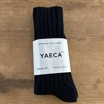 야에카 양말 small BLACK