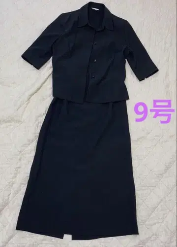 포멀 블라우스 & 스커트 세트
