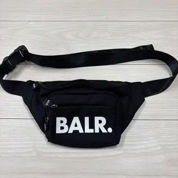 새상품급 BALR. 볼러 숄더백 웨스트 파우치 블랙