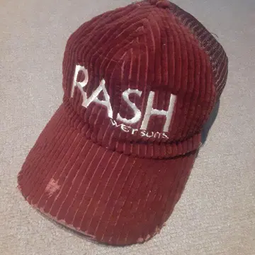 초레어 RASH 코듀로이 메쉬 캡