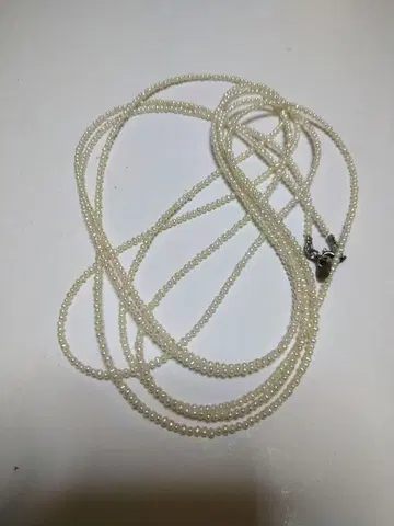 agate 아가트 담수 펄 목걸이 3연, 4연
