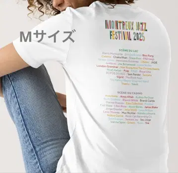 [새 상품] MONTREUX JAZZ FESTIVAL 티셔츠 후지이 카제