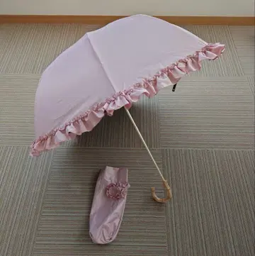 카미오재팬 [새상품급] 프릴 핑크 우천 겸용