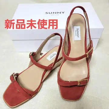 미사용 새상품 펠리코사니 37(23.5cm~24.0cm) 브릭 레드