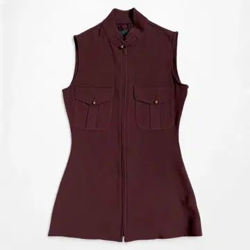 90년대 JEAN PAUL GAULTIER 슬리브리스 ZIP 셔츠