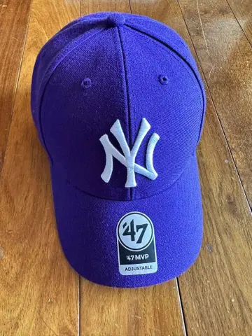 47 Yankees MVP 보라색 캡