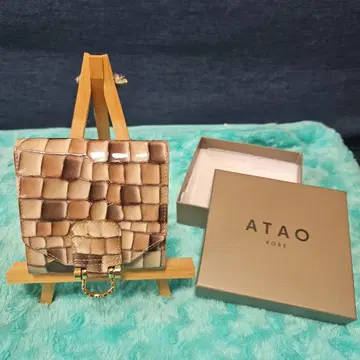ATAO 로트로 비트로 카페라떼 접이식 지갑