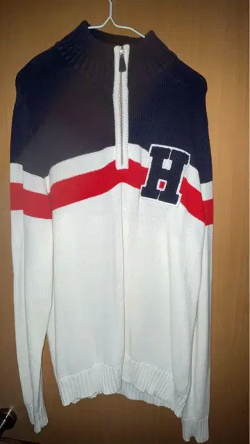 Tommy Hilfiger 지퍼 스웨터 S
