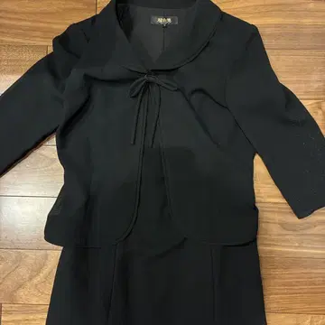 가쓰라 유미 블랙 포멀 수트 세트 사이즈 7