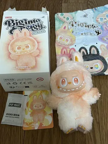 POP MART Biginto Energy 봉제 인형 에너지 라부부