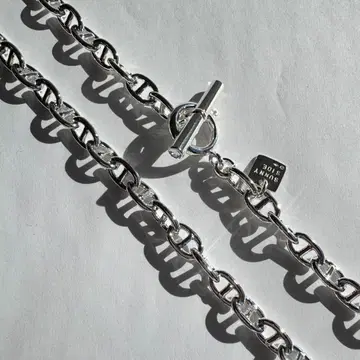 Sunny Side Small Anchor Chain Necklace