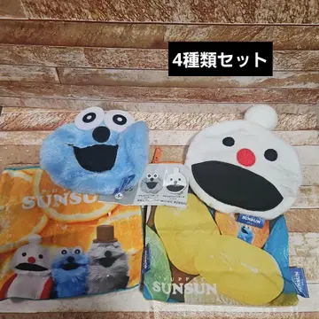 가챠가챠 퍼펫 스슨 버라이어티 컬렉션 4종 파우치 세트