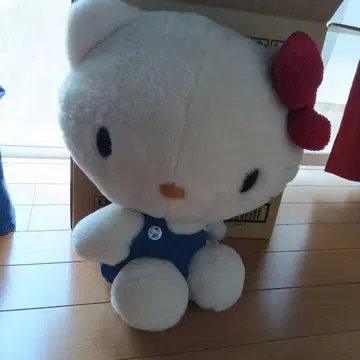 HELLO KITTY 리본 포함 봉제 인형 약 30cm