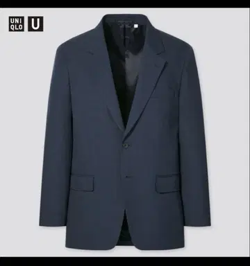 [ UNIQLO U ] 네이비 셋업 테일러드 재킷 슬랙스