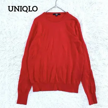 [ 유니클로 ] UNIQLO 크루넥 긴팔 니트(M) 워셔블 베이직