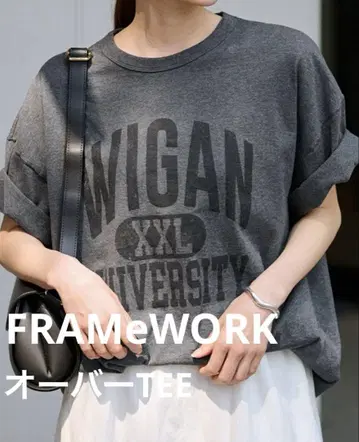FRAMeWORK 오버 TEE 그레이