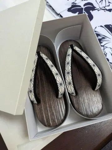 인솔 일본 나막신 린넨 아사노하 M 23.5