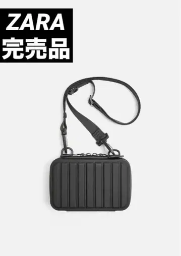 ZARA 자라 하드 숄더백 완판템