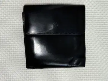 ETTINGER 블랙 가죽 반지갑