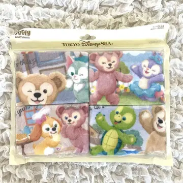 새상품 Duffy and Friends 미니 타월 4매 세트