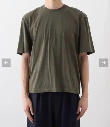 ENTIRE STUDIOS DART TEE MILITARY 카키 M