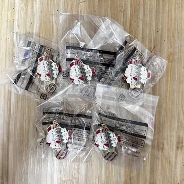 디즈니 핀 배지 아부즈 바자르 크리스마스 복어 5개