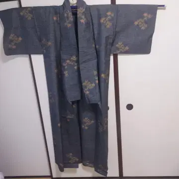 회색 오시마 명주 홑옷