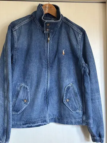 POLO 데님 재킷 집업